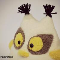 Plush owl ROZI
