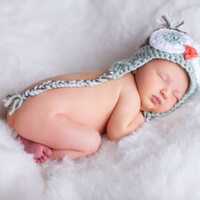 Owl hat baby child boy girl crochet