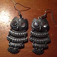 Owl Jewelry Dangle Earring
