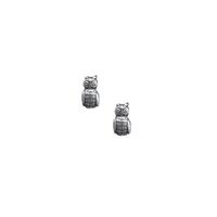 Owl Rockware Post Earrings E84