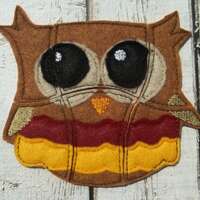 Toddler Owl w feathers Puzzle shaped Party Favor Stocking Stuffer Teaches logic Concentration Memory