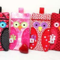 EpiPen Case, Owl Case for Epi-Pens / Medicine Pack / Epi-Pen Case / Purse