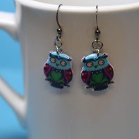 Owlings (cute owl earrings)