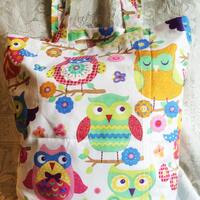 Owl Shopping Bag Tote