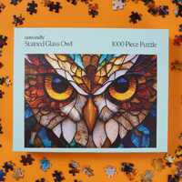 Stained Glass Owl Jigsaw Puzzles - 1000 Pieces