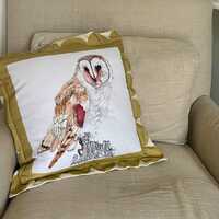 Barn Owl cushion