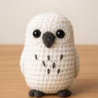 Owl Crochet Pattern , Amigurumi Mini Magical Animal Crochet PDF Ebook , Crochet Sorcerer Owl Pattern