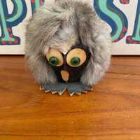 Vintage Poland Fur Owl