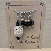 Wise Owl Stitch Markers