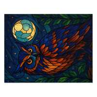 Mystical Owl Jigsaw Puzzle with Tin, Magical Puzzle for Adults, Unique Gift for Puzzle Lovers, Home 