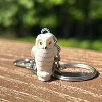 Hedwig (white owl) Animal Keychain