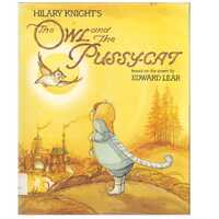 vintage Hilary Knight childrens picture book The Owl and the Pussycat, Edward Lear poem, animal wedd