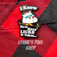 Tootsie Pop Owl Collectible Pin: Funny Cartoon Enamel Pin