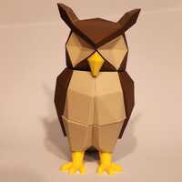 Low Poly Owl Puzzle