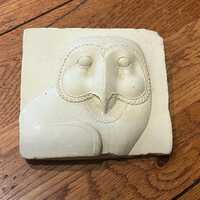 Vintage Owl Relief Plaque, Metropolitan Museum of Art