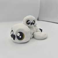 Snowy Owl (Two Sizes Available) Articulated 3D Print