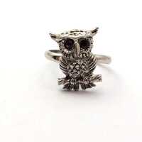 Vintage Sarah Coventry Owl Ring