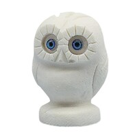 Greek Owl Figurine Of Athena Small Handmade Alabaster Wisdom Symbol 6cm