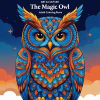 Owl Mandala Coloring Book for Kids - 50 Unique Designs: Creative Art Therapy, Stress Relief & Ed