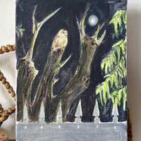 Peinture "Hibou"