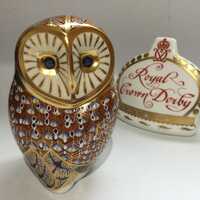 Royal Crown Derby BARN OWL Paperweight
