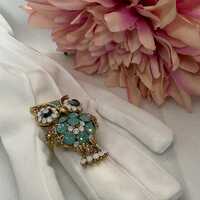 Butler and Wilson Owl Ring. Swarovski Crystal  Ring. Owl Ring. Adjustable ring.