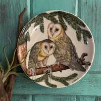 Vintage Barn Owl Plate ~ Goebel W Germany Collector Plate ~ Bird Wall Hanging ~ Country Farmhouse De