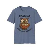 Sarcastic Owl T-Shirt, Funny Reading Tee, Book Enthusiast Shirt, Wise Owl Tee
