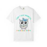 Wise Cracks Owl T-Shirt, Funny Owl Shirt, Gift for Owl Lovers, Unique Tee for Women, Humorous Graphi