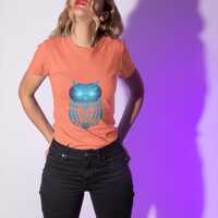 Owl Vibe Unisex Short Sleeve Tee, Casualwear, Nature Lovers Shirt, Gift for Wildlife Enthusiasts, Su