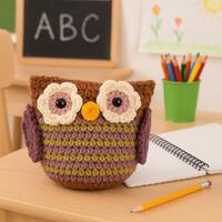 Amigurumi PDF,Cute Owl Toy Crochet Tutorial,Easy Amigurumi Owl Plush Pattern,Handmade Owl Soft Toy C