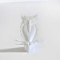 Owl Wall Sculpture- Rustic Hanging Sculpture