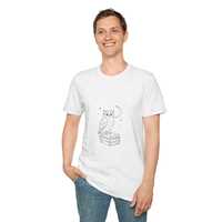 Whimsical Owl T-Shirt, Cozy Gift for Book Lovers, Perfect for Reading Nooks, Owl Design for Owl Love