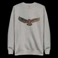 Unisex Premium Sweatshirt - Great Horned Owl