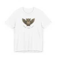 OWL Spirit Animal T-Shirt | Oracle. Wise. Lunar. Tee | Mystic Owl Shirt | Spiritual Totem Tee | Moon