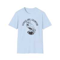 Superb Owl Champion T-Shirt | Funny Owl Football Pun Tee | Unisex Game Day Shirt