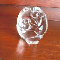 Stueben Glass Owl Figurine