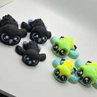 3D Printed Articulated Flexi Owl: Fidget Toy, Desk Decor