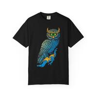 Owl Cyclops Unique Wisdom Comfort Colors Heavy Super Soft Relaxed Fit Tee