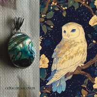 Female White Owl | Witch’s Familiar & Keeper of Moonlit Wisdom | Spirit Bond | Spirit Comp