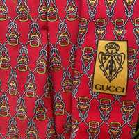 Rare Gucci Owl Print Silk Tie from Italy | Timeless Luxury Gift for Him | Classic Men's Fashion 