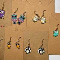 Owl Earrings Set: 7 Unique Nickel-Free Pairs