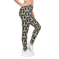 Women's Leggings, Cute Wise Owl Design, All-Over Print, Activewear, Gifts for Her, Yoga Pants, O