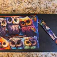 Owl Wristlet