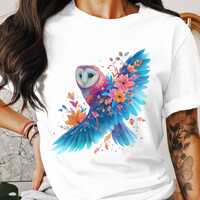 Floral Owl PNG: Boho Clipart for Sublimation (Digital Download)