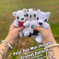Polar Pals Crochet Pattern: Bear, Owl, Fox Amigurumi (PDF Download)