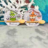 Printable Halloween Owl Pencil Holder: Classroom Party Favor (PDF Download)