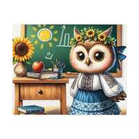 Jigsaw Puzzle Ukrainian Kids 30 Piece Owl