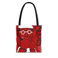 Relaxing Souls Blues Harmonica Tote Bag | Owl Illustration, Musician Artwork