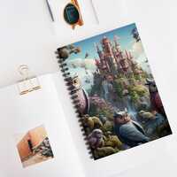 Owl Kingdom Spiral Notebook - Perfect for Journaling, Note-taking, Gift for Writers, Students, and N